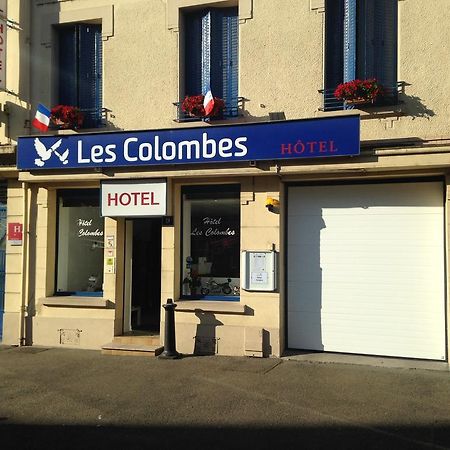 Hotel Les Colombes Верден-сюр-Мез Екстер'єр фото