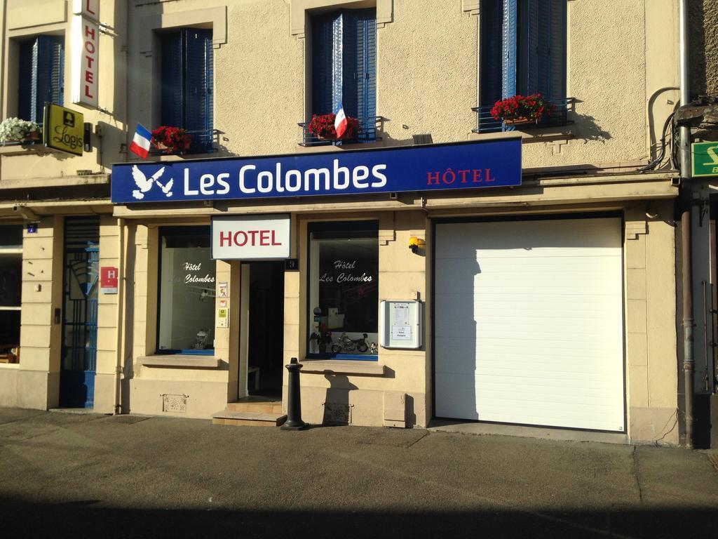 Hotel Les Colombes Верден-сюр-Мез Екстер'єр фото